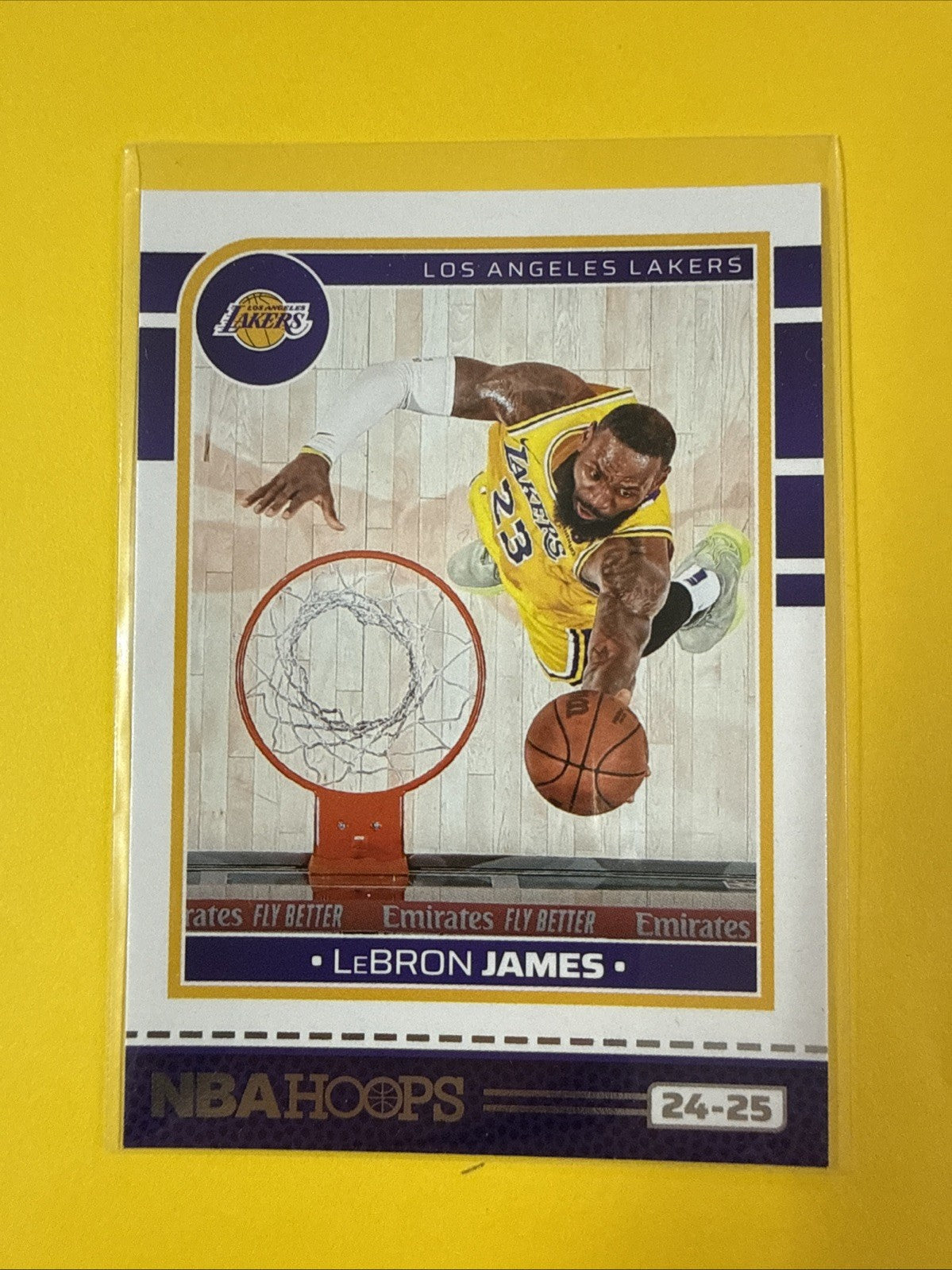 LeBron James 2024/25 Card - front