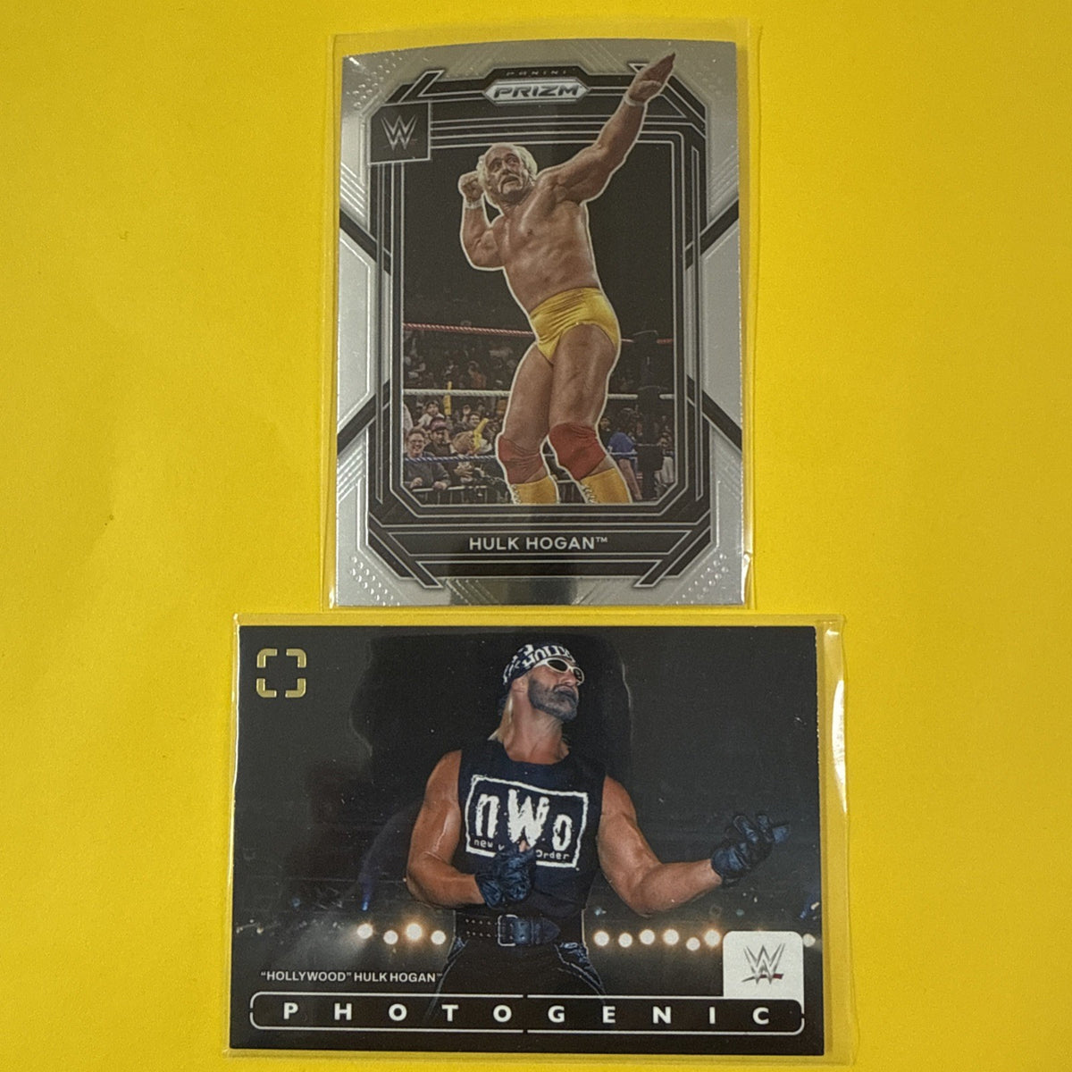 Hulk Hogan 2 Cards - front