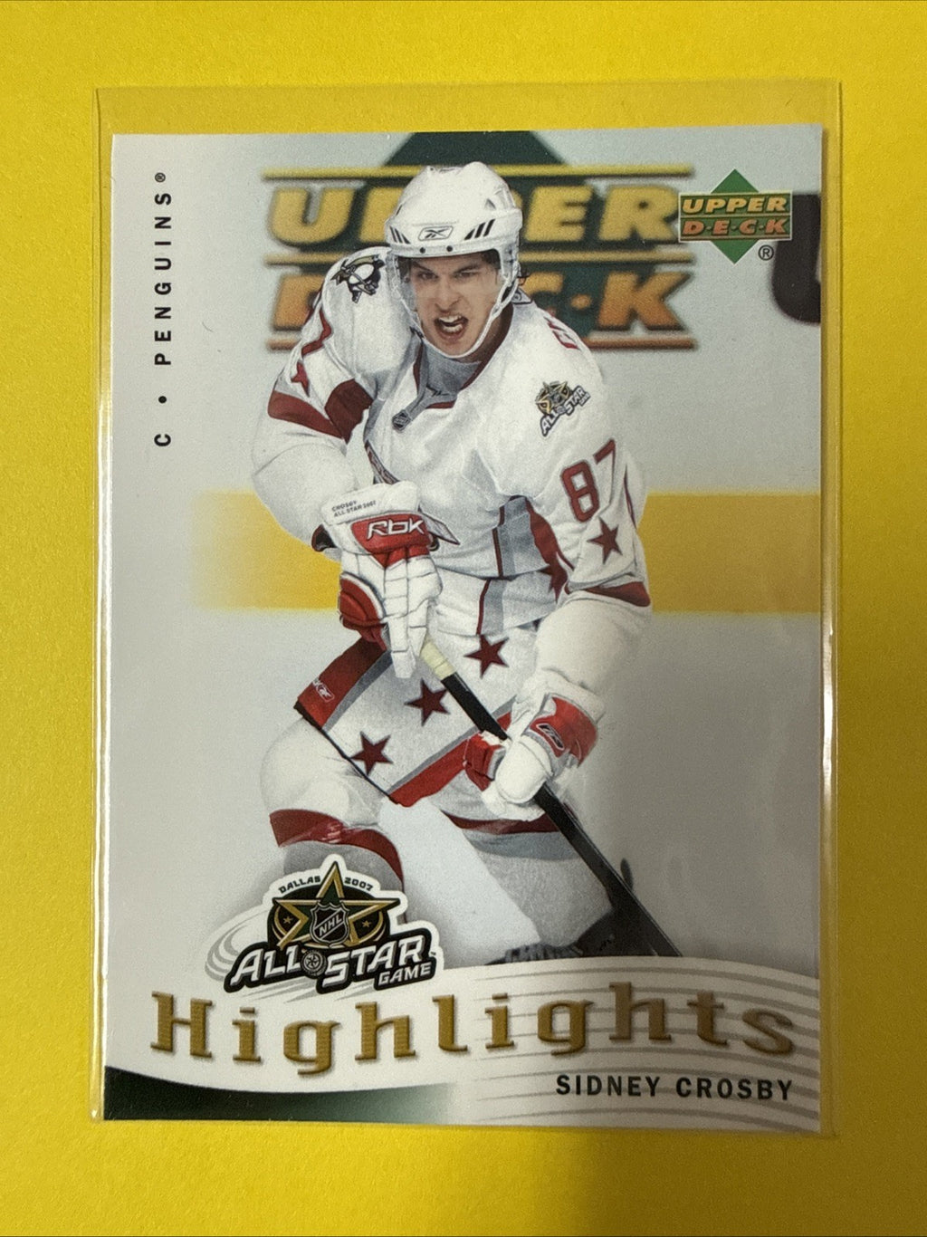 Sidney Crosby 2007/08 Cards - front