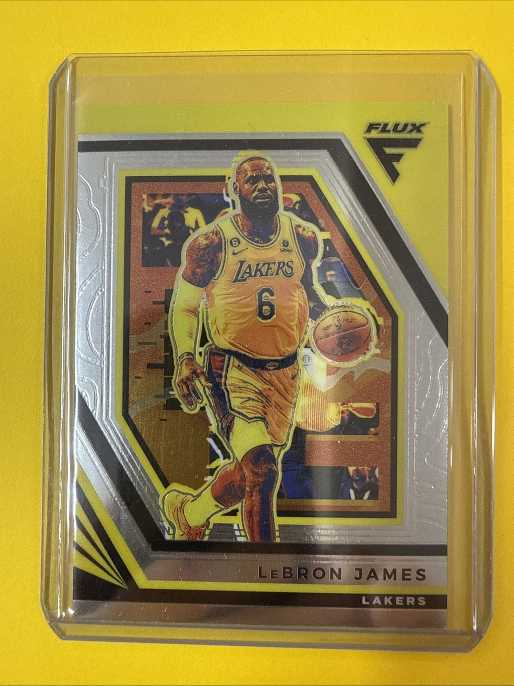 LeBron James 2022/23 Panini Flux Card - front