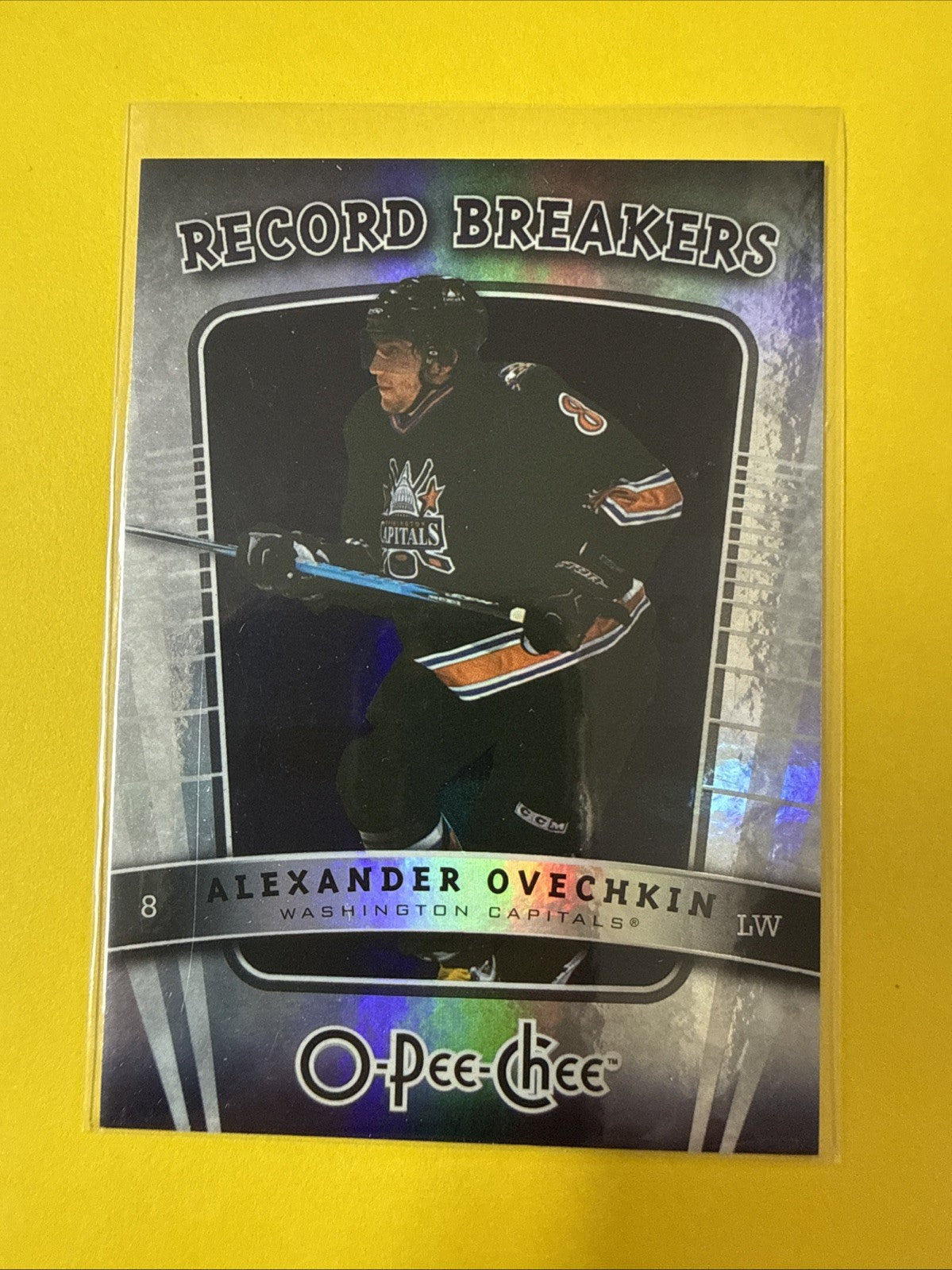 Alexander Ovechkin 2007 Card - front