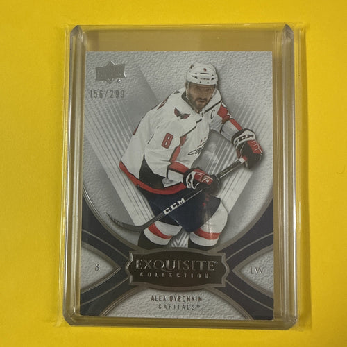 Alex Ovechkin 2022/23 Exquisite Collection Card Out of /299 - front