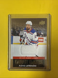Alexis Lafreniere 2021/22 UD Debut Dates Jersey Card - front