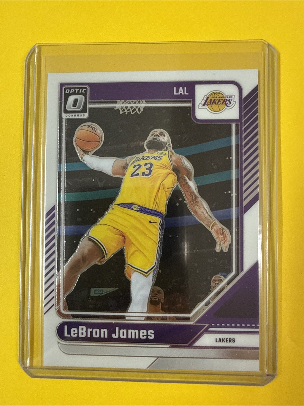 LeBron James 2024/25 Card - front