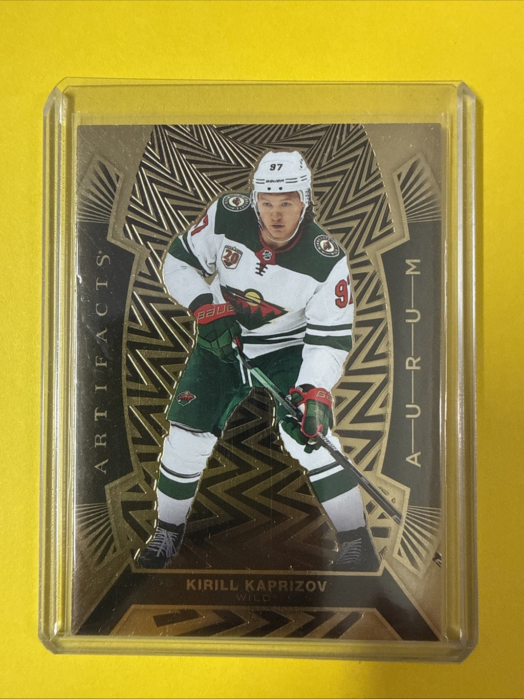 Kirill Kaprizov 2021/22 Artifacts Autumn Card - front