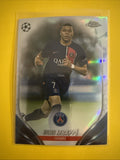 Kylian Mbappé 2024 Topps Chrome Soccer Card - front