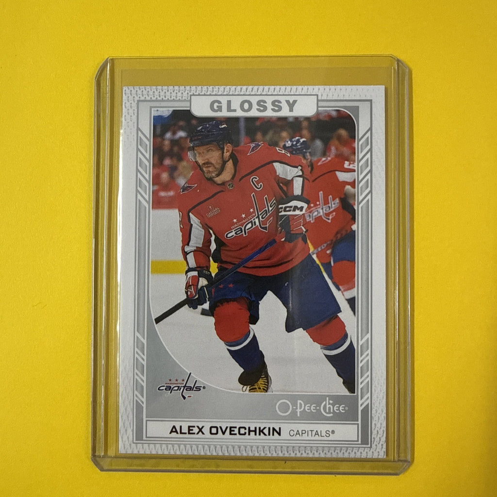 Alex Ovechkin 2023/24 O Pee Chee Glossy Card - front