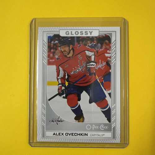 Alex Ovechkin 2023/24 O Pee Chee Glossy Card - front