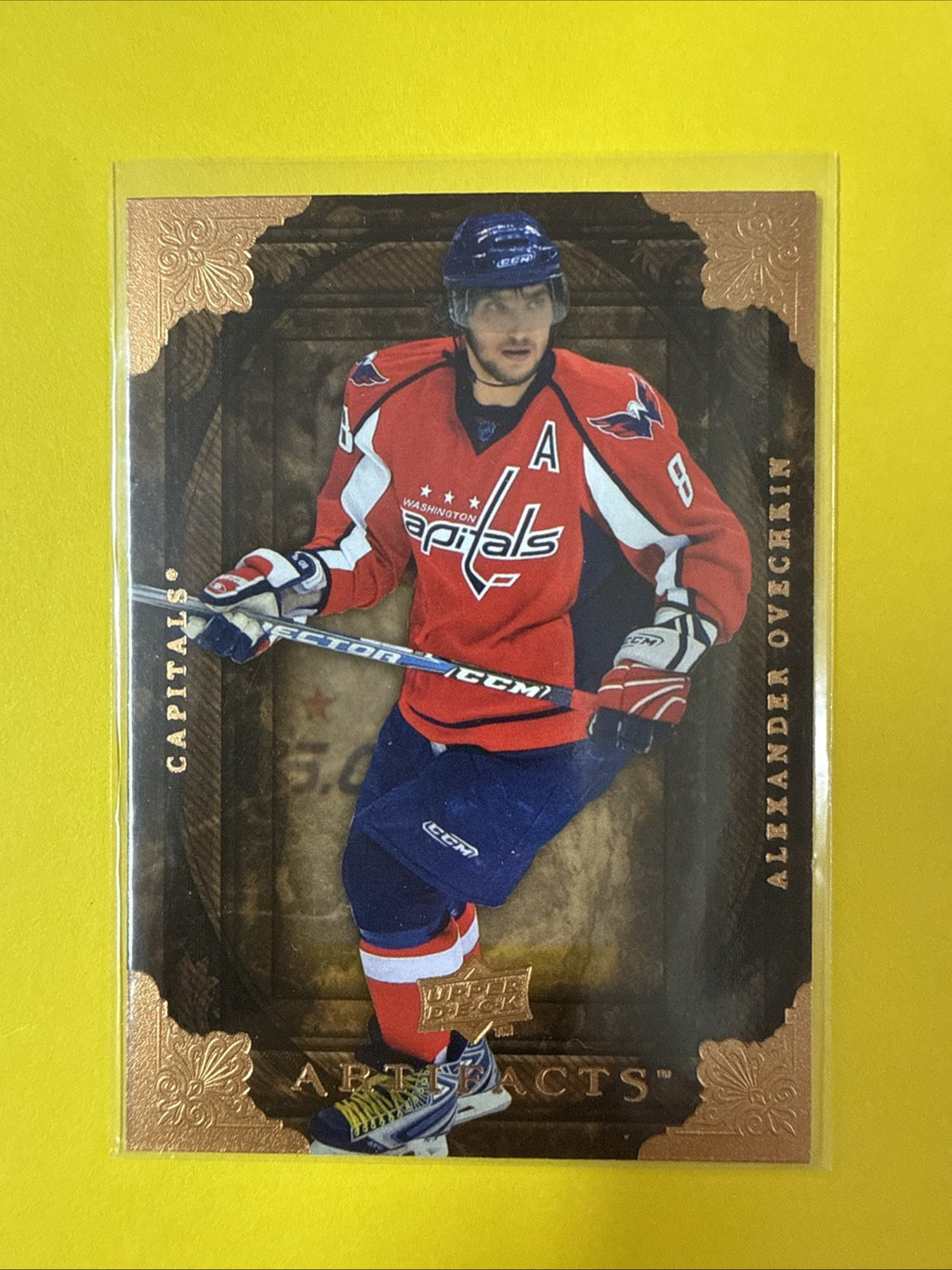 Alexander Ovechkin 2008 Card - front