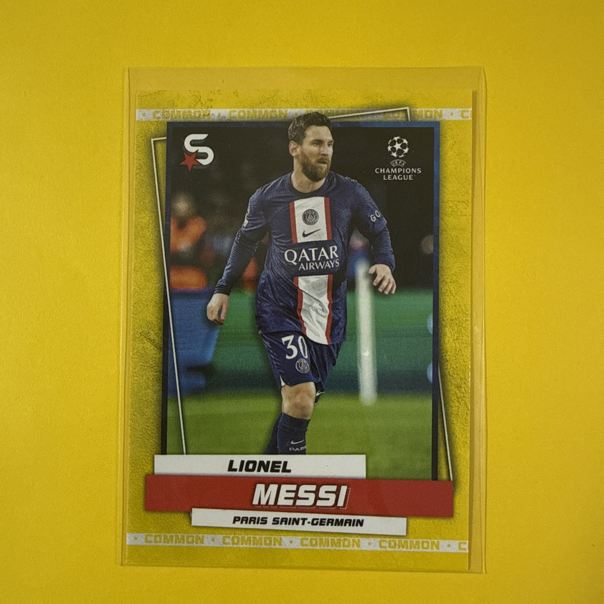 Lionel Messi 2022/23 Topps Card - front