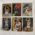 Larry Bird 6 Basketball Cards - front