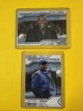 Michael Jordan 2023 Upper Deck Goodwin Champions 2 Cards - front