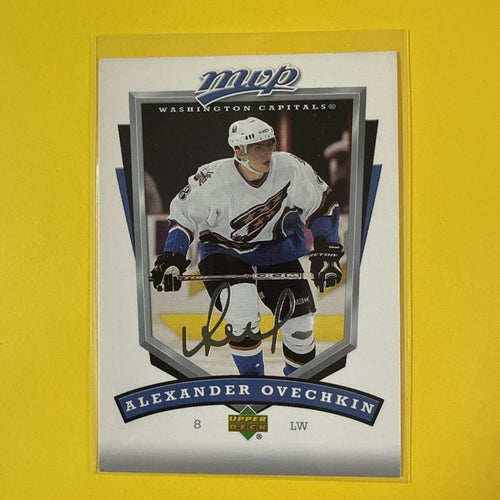 Alex Ovechkin 2006/07 Mvp Card - front