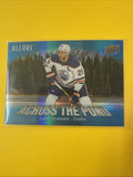 Leon Draisaitl 2024/25 Allure Across the Pond Blue Card - front