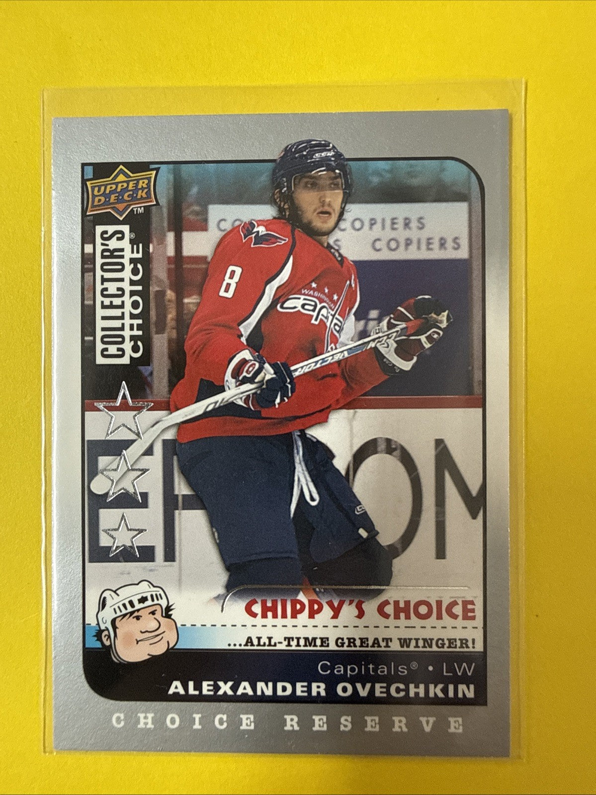 Alexander Ovechkin 2008 Card - front