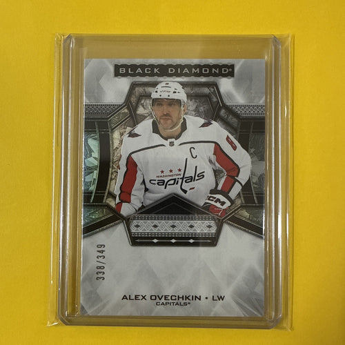 Alex Ovechkin 2024/25 Black Diamond Hockey Card Out of /349 - front