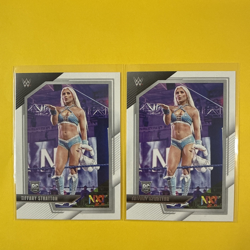 2022 Panini Nxt Tiffany Stratton Base 2 Rookie Card! No 74 - front