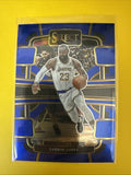 2023-24 Panini Select LeBron James Los Angeles Lakers Blue Card - front