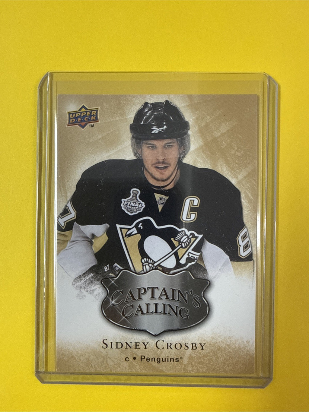 Sidney Crosby 2009 Cards - front