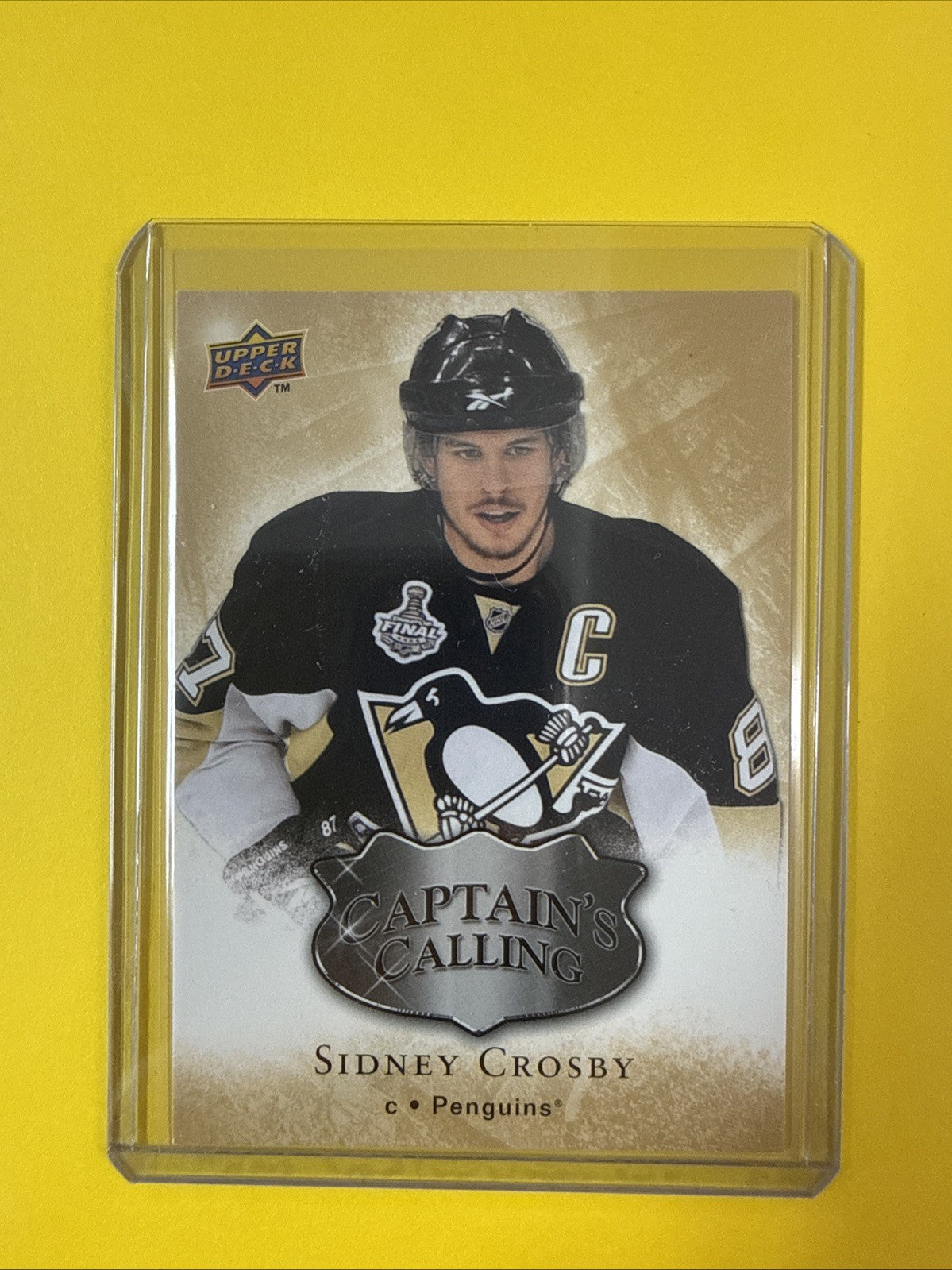 Sidney Crosby 2009 Cards - front