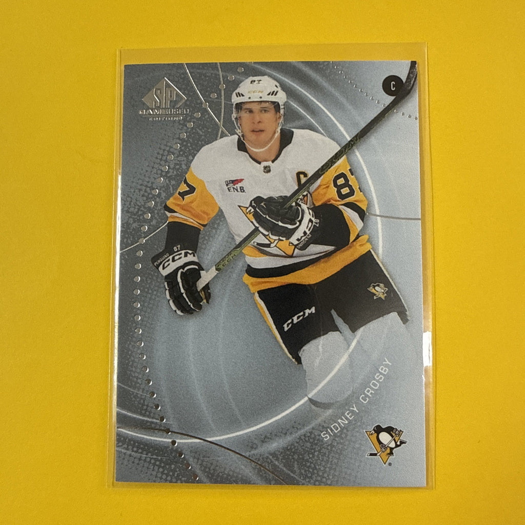Sidney Crosby 2022/23 SP Game Used Card - front