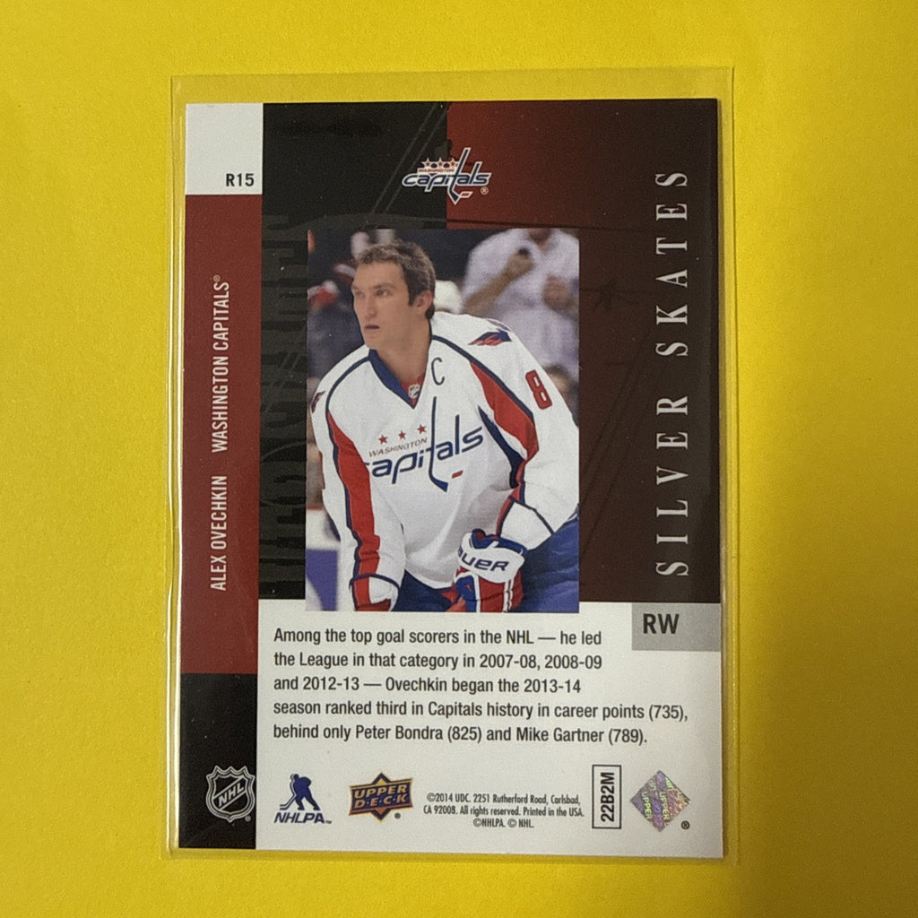 Alexander Ovechkin 2013 Card - back