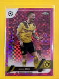 Marco Reus 2022/23 Topps Chrome Borussia Dortmund Pink Sparkle Card.149/250 - front