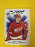 Moritz Seider 2021/22 SP Authentic Rookie Card - front
