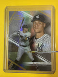 Aaron Judge 2021 Topps Gold Label Chrome Card - front