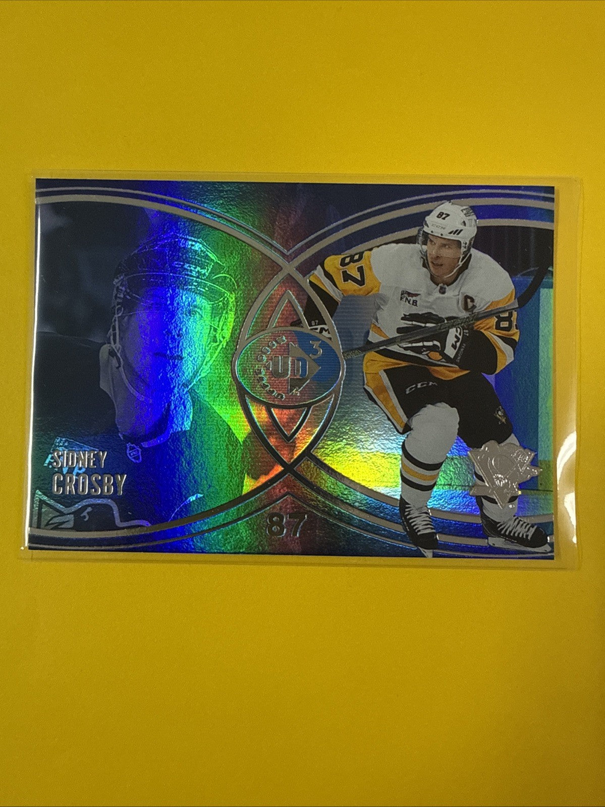 Sidney Crosby 2025/26 UD Extended Card - front