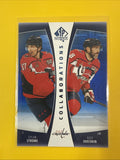 Alex Ovechkin 2025/26 SP Authentic Collaborations Blue Card - front