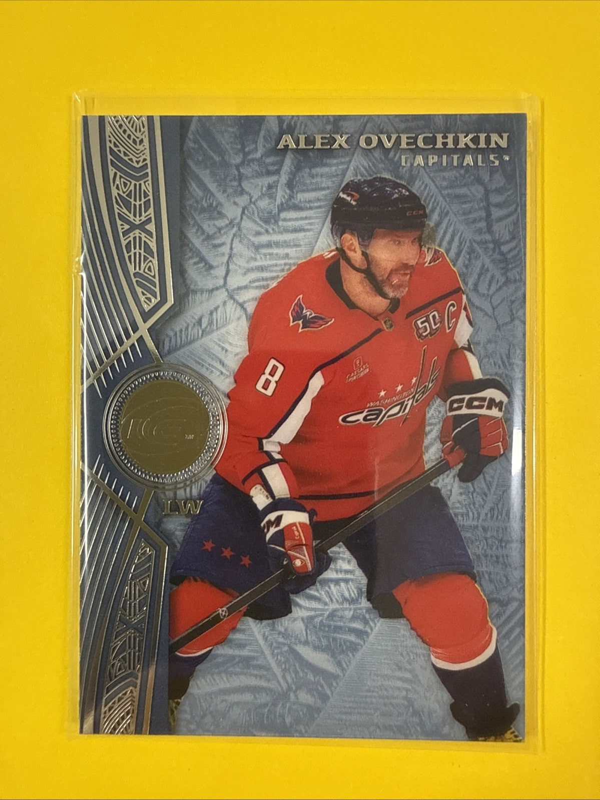 Alex Ovechkin 2025/26 UD Ice Card - front