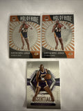 Kareem Abdul-Jabbar 3Basketball Cards - front