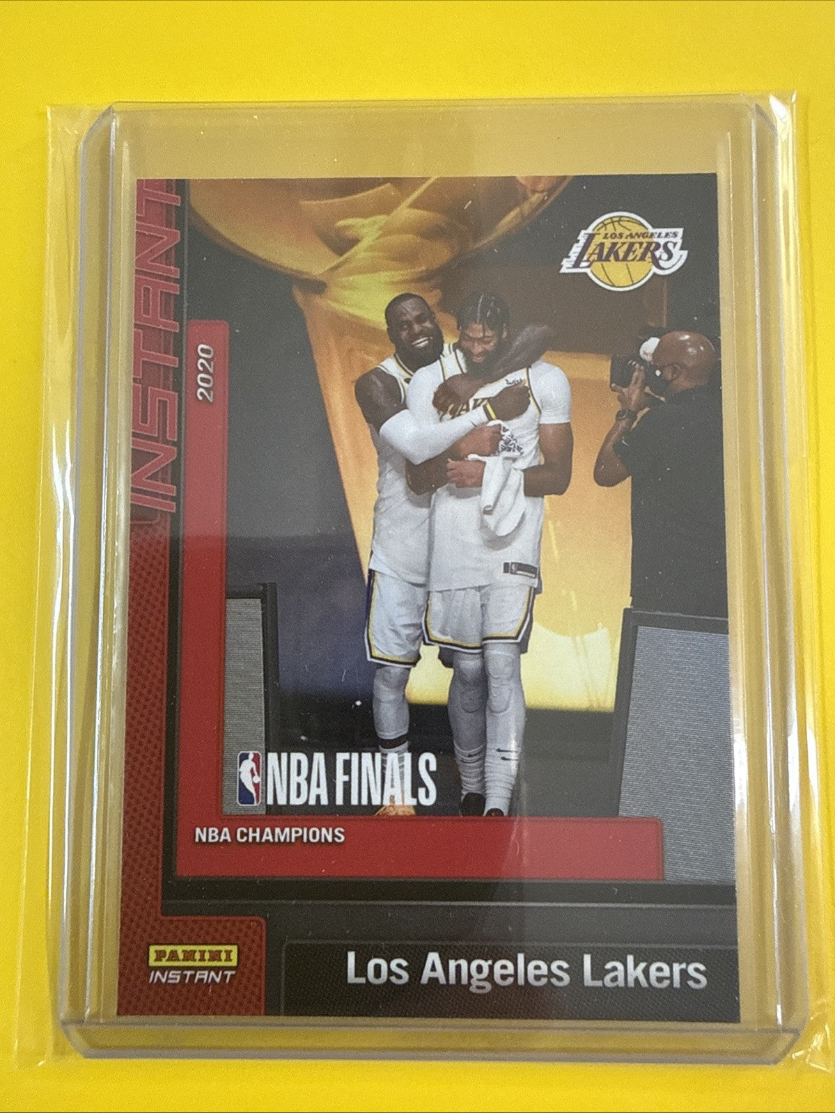 LeBron James 2019/20 Panini NBA Card - front