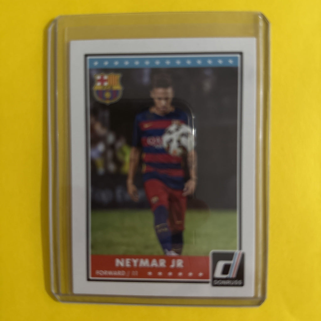 Neymar Jr 2015 Donruss Soccer Card - front