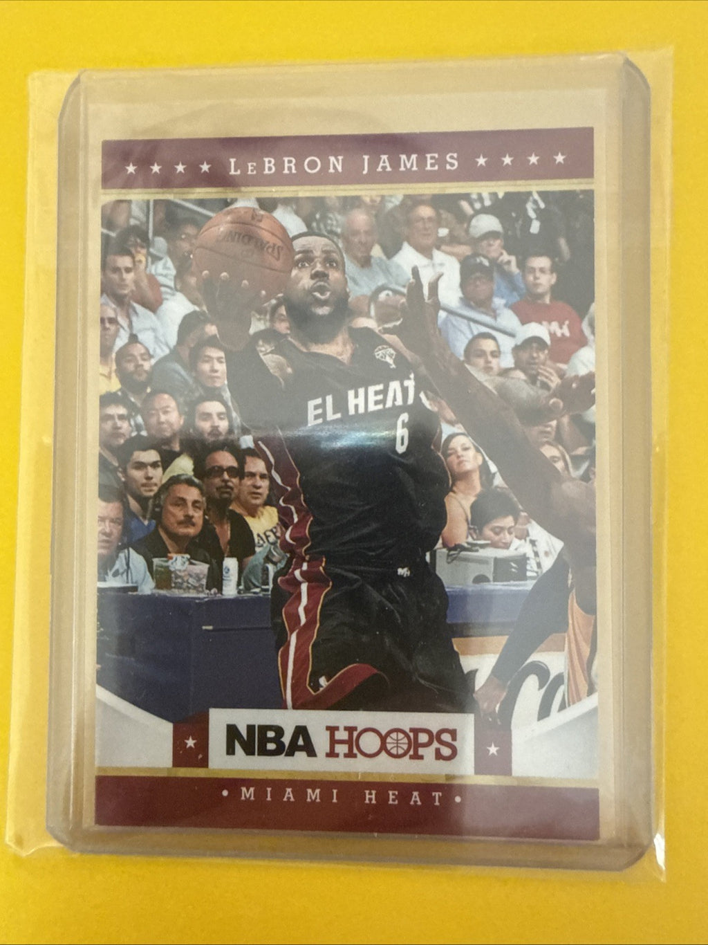 LeBron James 2012/13 Card - front