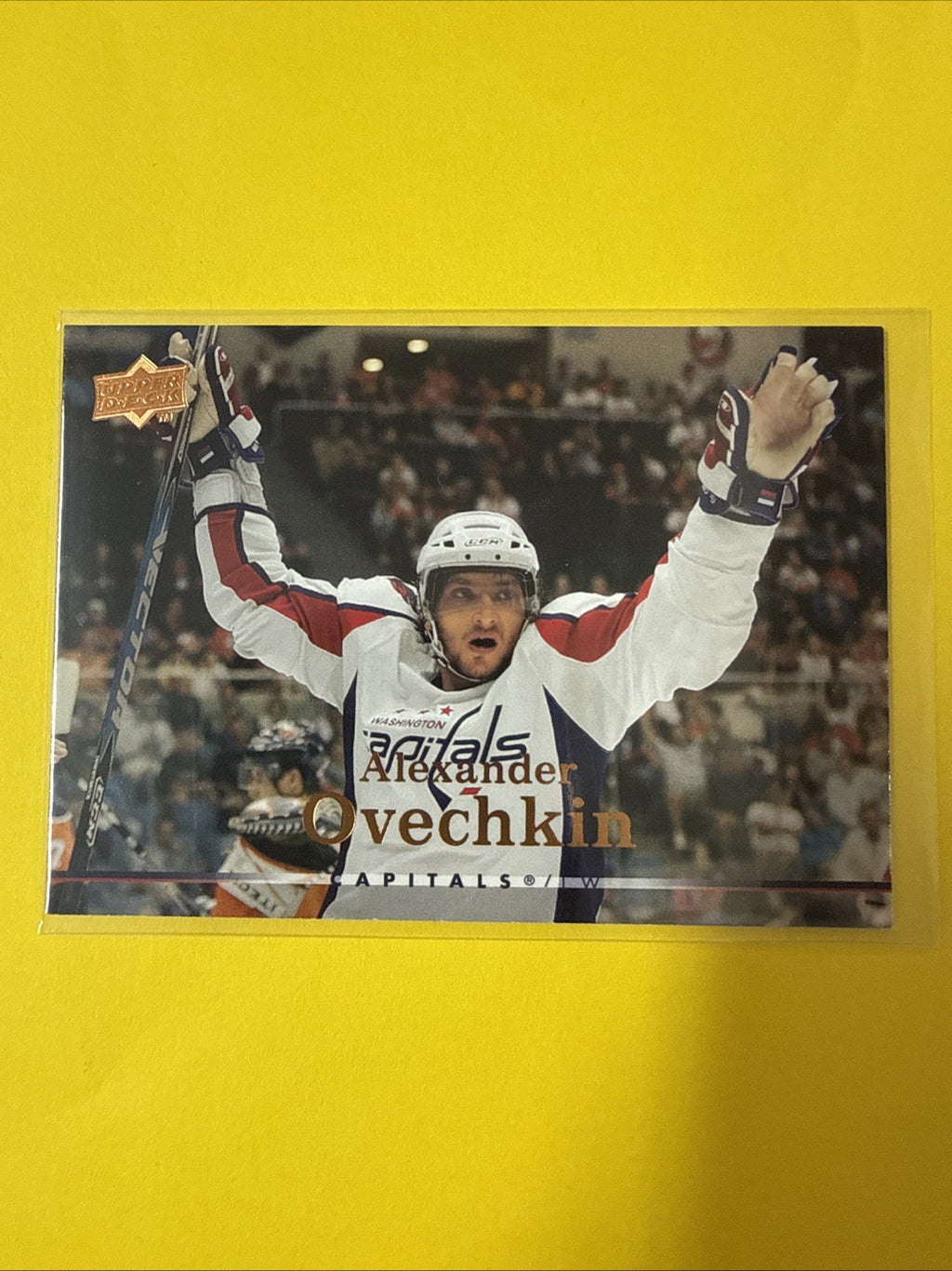 Alexander Ovechkin 2007 Card - front