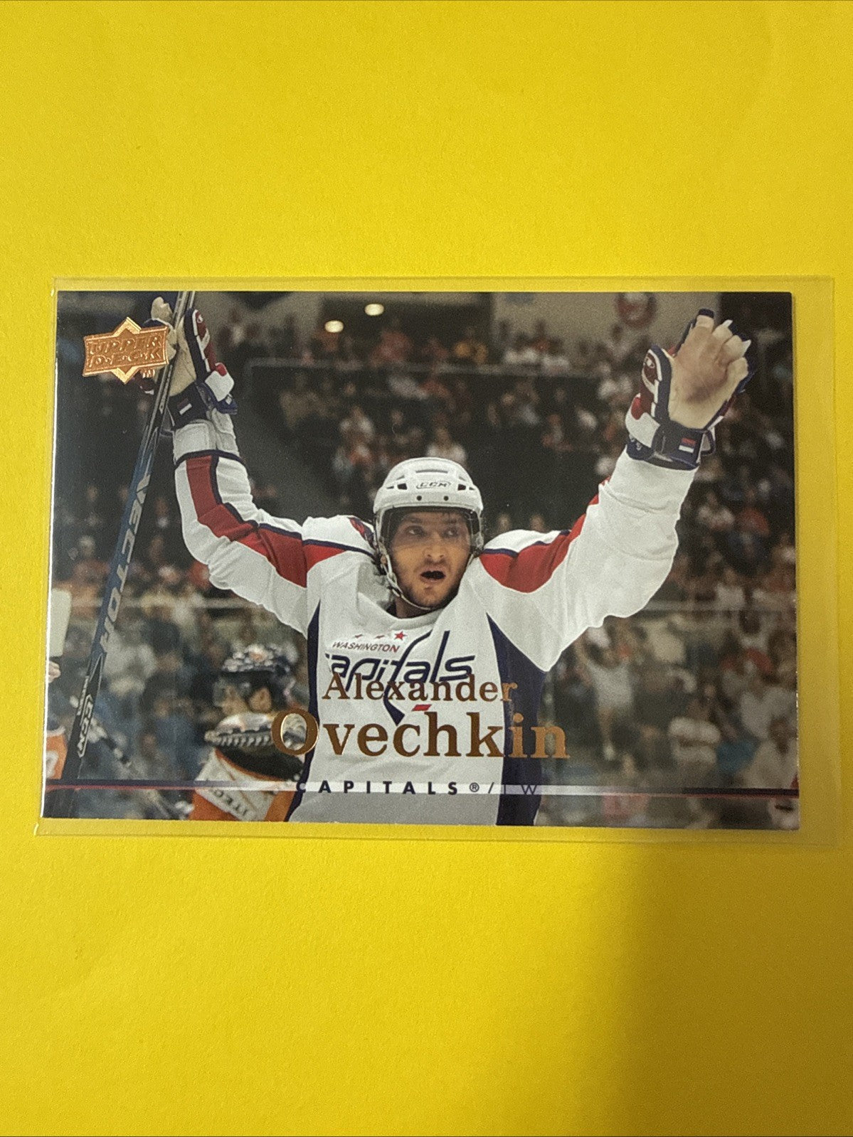 Alexander Ovechkin 2007 Card - front