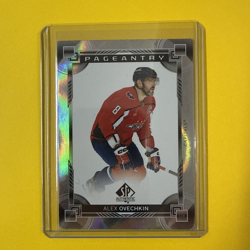 Alex Ovechkin 2024/25 SP Authentic Pageantry Card - front