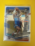 Shai Gilgeous Alexander 2023/24 Panini Optic Chrome Card - front