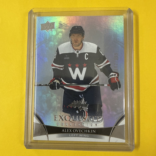 Alex Ovechkin 2022/23 Exquisite Collection Card 342/399 - front