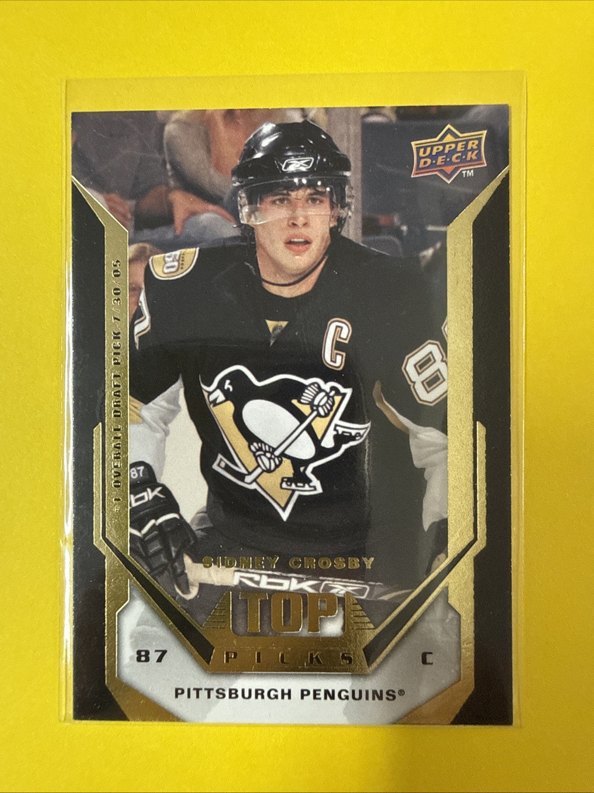 Sidney Crosby 2007/08 Cards - front