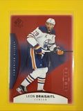 2025-26 UD SP Authentic Limited Red Leon Draisaitl #38 - front