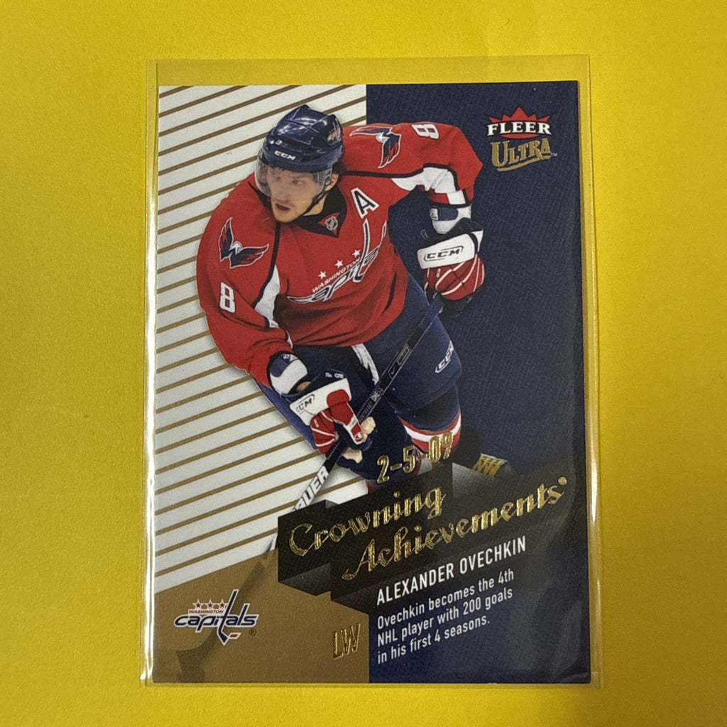 Alexander Ovechkin 2009 Card - front