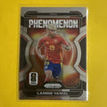 Panini 2026 Prizm Fifa World Cup Phenomenon Insert #1 Lamine Yamal Spain - front