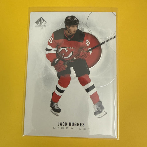 2020-21 Upper Deck SP Hockey Base #41 Jack Hughes - New Jersey Devils 2nd Year - front