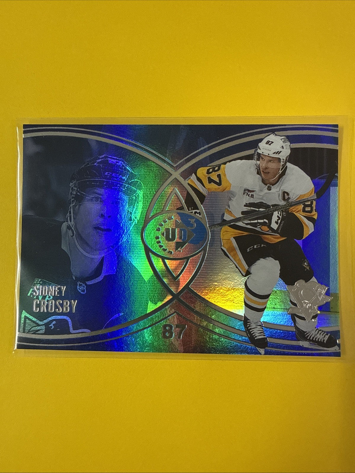 Sidney Crosby 2025/26 UD Extended Series Card - front