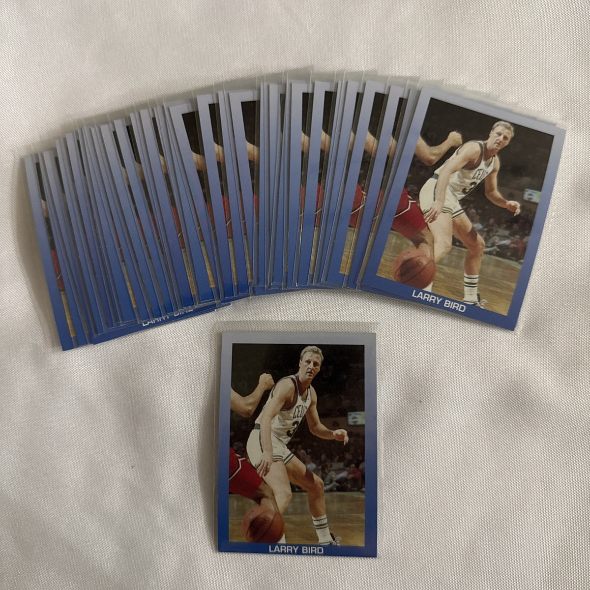 Larry Bird 1990/91 All- Sports Superstars Series 33 Cards in Total - front