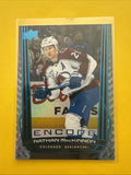 Nathan MacKinnon . 2025/26 UD Encore Blue Border Card - front