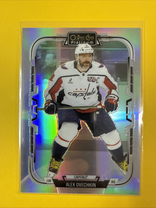 Alex Ovechkin 2025/26 O Pee Chee Platinum Rainbow Card - front